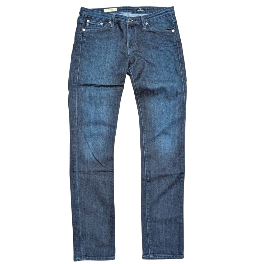 AG The Stilt Cigarette Leg Jeans Womens 27 Dark Denim Adriano Goldschmied Skinny